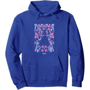 imageWicked For Good Glinda Floral Grace Pullover HoodieRoyal Blue