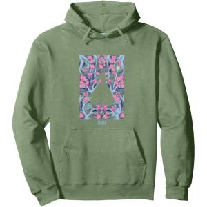 imageWicked For Good Glinda Floral Grace Pullover HoodieSage Green