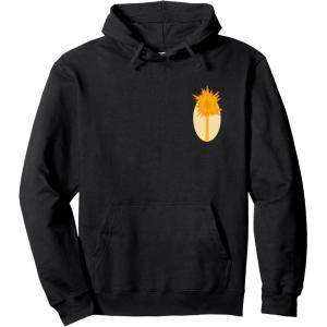 imageWicked For Good Glinda Gold Silhouette Front And Back Pullover HoodieBlack