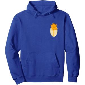 imageWicked For Good Glinda Gold Silhouette Front And Back Pullover HoodieRoyal Blue