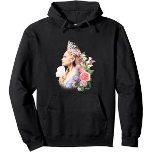 imageWicked For Good Glinda in Bloom Pullover HoodieBlack