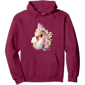 imageWicked For Good Glinda in Bloom Pullover HoodieBurgundy