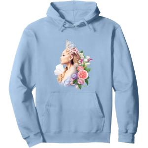 imageWicked For Good Glinda in Bloom Pullover HoodieDusty Blue