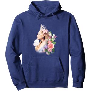 imageWicked For Good Glinda in Bloom Pullover HoodieNavy Blue