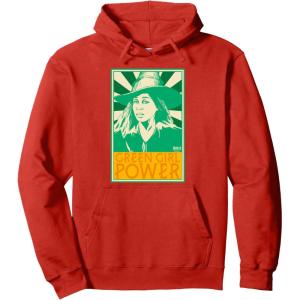 imageWicked For Good Green Girl Power Pullover HoodieRed