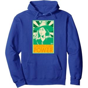 imageWicked For Good Green Girl Power Pullover HoodieRoyal Blue