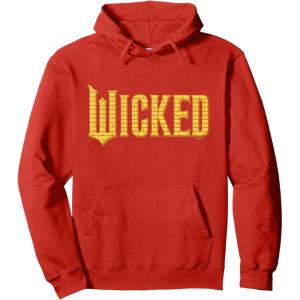 imageWicked For Good Logo Yellow Brick Road Pullover HoodieRed