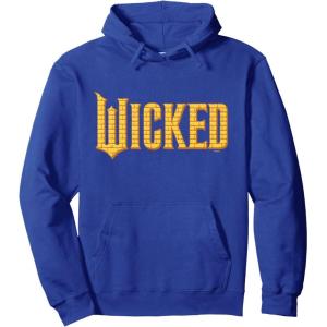 imageWicked For Good Logo Yellow Brick Road Pullover HoodieRoyal Blue