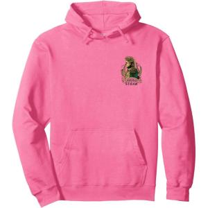 imageWicked For Good Made of Straw Front ampamp Back Pullover HoodieBright Pink
