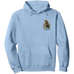imageWicked For Good Made of Straw Front ampamp Back Pullover HoodieDusty Blue