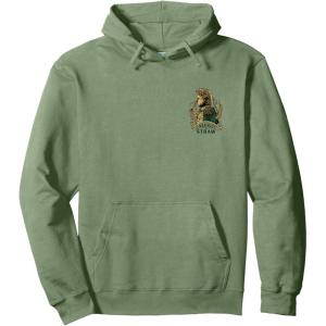 imageWicked For Good Made of Straw Front ampamp Back Pullover HoodieSage Green