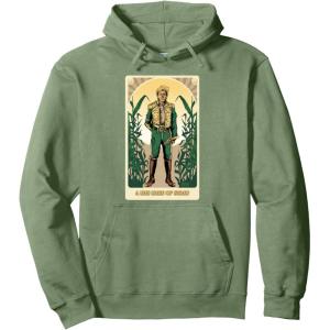 imageWicked For Good Made of Straw Pullover HoodieSage Green