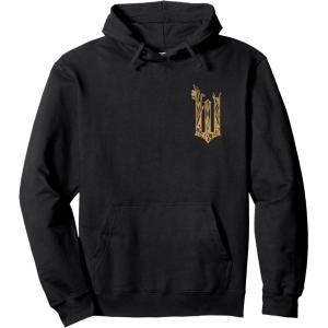 imageWicked For Good Ozian Gold Logo Front And Back Pullover HoodieBlack