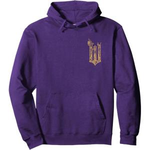 imageWicked For Good Ozian Gold Logo Front And Back Pullover HoodiePurple