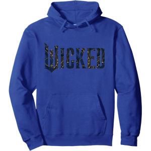imageWicked For Good Ozian Pattern Logo Pullover HoodieRoyal Blue