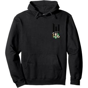imageWicked For Good Wicked Witch Torn Poster Front And Back Pullover HoodieBlack