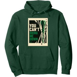 imageWicked For Good You Cant Bring Me Down Pullover HoodieDark Green