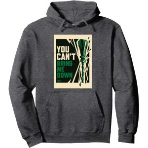 imageWicked For Good You Cant Bring Me Down Pullover HoodieDark Heather Grey