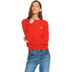 imageNAADAM Womens Wicked Slippers Cashmere SweaterCherry Red