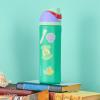 imageOwala Wicked FreeSip Insulated Stainless Steel Water Bottle with Straw for Sports and Travel BPAFree Sports Water Bottle 32 oz Glinda PinkAriel