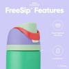 imageOwala Wicked FreeSip Insulated Stainless Steel Water Bottle with Straw for Sports and Travel BPAFree Sports Water Bottle 32 oz Glinda PinkAriel