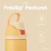 imageOwala Wicked FreeSip Insulated Stainless Steel Water Bottle with Straw for Sports and Travel BPAFree Sports Water Bottle 32 oz Glinda PinkBelle