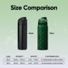 imageOwala Wicked FreeSip Insulated Stainless Steel Water Bottle with Straw for Sports and Travel BPAFree Sports Water Bottle 32 oz Glinda PinkElphaba
