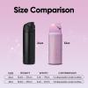 imageOwala Wicked FreeSip Insulated Stainless Steel Water Bottle with Straw for Sports and Travel BPAFree Sports Water Bottle 32 oz Glinda PinkGlinda