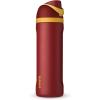 imageOwala Wicked FreeSip Insulated Stainless Steel Water Bottle with Straw for Sports and Travel BPAFree Sports Water Bottle 32 oz Glinda PinkGryffindor