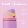 imageOwala Wicked FreeSip Insulated Stainless Steel Water Bottle with Straw for Sports and Travel BPAFree Sports Water Bottle 32 oz Glinda PinkRapunzel