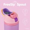imageOwala Wicked FreeSip Insulated Stainless Steel Water Bottle with Straw for Sports and Travel BPAFree Sports Water Bottle 32 oz Glinda PinkRapunzel