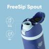 imageOwala Wicked FreeSip Insulated Stainless Steel Water Bottle with Straw for Sports and Travel BPAFree Sports Water Bottle 32 oz Glinda PinkRavenclaw