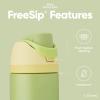 imageOwala Wicked FreeSip Insulated Stainless Steel Water Bottle with Straw for Sports and Travel BPAFree Sports Water Bottle 32 oz Glinda PinkTiana