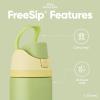 imageOwala Wicked FreeSip Insulated Stainless Steel Water Bottle with Straw for Sports and Travel BPAFree Sports Water Bottle 32 oz Glinda PinkTiana