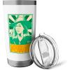 imageWicked For Good Green Girl Power Stainless Steel Insulated TumblerWhite