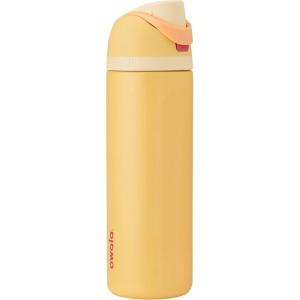 imageOwala Wicked FreeSip Insulated Stainless Steel Water Bottle with Straw for Sports and Travel BPAFree Sports Water Bottle 32 oz Glinda PinkBelle