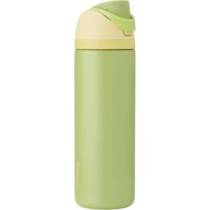 imageOwala Wicked FreeSip Insulated Stainless Steel Water Bottle with Straw for Sports and Travel BPAFree Sports Water Bottle 32 oz Glinda PinkTiana