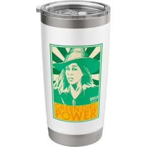 imageWicked For Good Green Girl Power Stainless Steel Insulated TumblerWhite