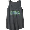 imageWicked For Good Glinda and Elphaba Name Overlay Tank TopDark Heather Grey