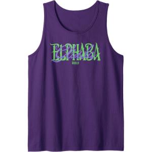 imageWicked For Good Glinda and Elphaba Name Overlay Tank TopPurple