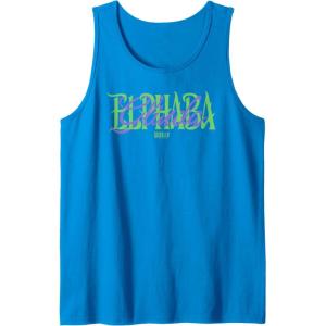 imageWicked For Good Glinda and Elphaba Name Overlay Tank TopSapphire Blue