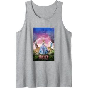 imageWicked for Good Glinda Bubble Poster Tank TopHeather Grey