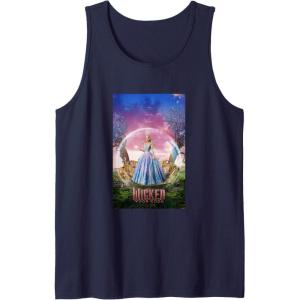 imageWicked for Good Glinda Bubble Poster Tank TopNavy Blue