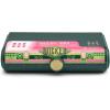 imageCaboodles OnTheGo Girl Makeup Box Wicked For Good Glinda Glam Limited Edition Hard Plastic Makeup Organizer Box BuiltIn Mirror Secure Latch Includes a WickedThemed Sticker SheetWicked Emerald Sparkle  Fun Citron