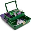 imageCaboodles OnTheGo Girl Makeup Box Wicked For Good Glinda Glam Limited Edition Hard Plastic Makeup Organizer Box BuiltIn Mirror Secure Latch Includes a WickedThemed Sticker SheetWicked Elphaba  Purple Sparkle Over Green
