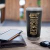 imageWicked For Good Gold Glam Logo Stainless Steel Insulated TumblerBlack