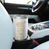 imageWicked For Good Gold Glam Logo Stainless Steel Insulated TumblerWhite