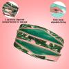 imageConair Makeup Bag Large Double Zip Toiletry and Cosmetic Bag Perfect Size for Use At Home or Travel Double Zip Organizer Shape in BlackPink Palm