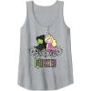 imageWicked Elphaba ampamp Glinda Together Playful Cartoon Style Tank TopHeather Grey