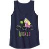 imageWicked Elphaba ampamp Glinda Together Playful Cartoon Style Tank TopNavy Blue